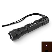  UltraFire Flashlight Shaped Blue Laser with Battery (5mw,405nm,Black)