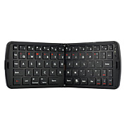  Foldable Bluetooth Keyboard (Bluetooth 2.0, Black)