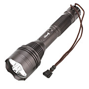  UniqueFire-5xCREE Q5 5-Mode Flashlight (1300LM,Gray)