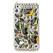  Stylish Protective PVC Case with Crystals Cover for iPhone 4, 4S