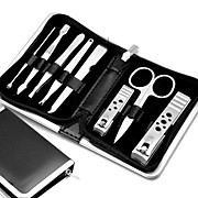  Stainless Steel Manicure Kit (8 Packs,black)
