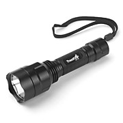  TrustFire C8-Cree T6 5-Mode LED Flashlight(8W,1000LM,Black)