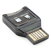  iSmart mini USB microSD et un lecteur de carte m2 (noir)