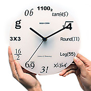  Graceful Number Round Wall Clock (Understated Style)