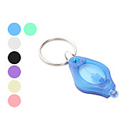  7-color White Light 22000 mcd LED Flashlight Keychain (Small)