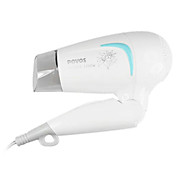  POVOS Hair Dryer with Folding Handle (1200 Watt, Blue)
