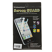  haute protection d'écran anti-rayures de transparence avec un chiffon de nettoyage pour iPhone 4 et 4s