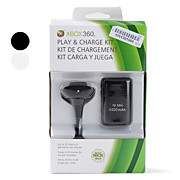  Play and Charge Kit for Xbox 360 Wireless Controller (4800mAh, Assorted Colors)