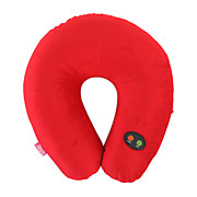  Electric Massage U-Shaped Pillow(Red)