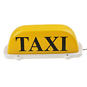  Yellow Roof Top Taxi Light and Sign 12V with Magnetic Base