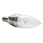  E14 3-LED 3W Warm White 3000K 270-300Lm Light Bulb 220V
