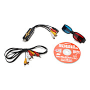  USB 3D Video Editing Kit with 3D Glasses (Black)