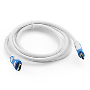  HDMI Ver. 1.4 Cable for PS3 and Xbox 360 (1.8M, OD 7.3mm, White)