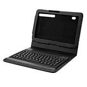  PU Leather Case with Bluetooth Wireless Keyboard and Stand for Motorola Xoom (Black)