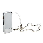  4GB Flip Style USB Flash Drive Key Ring (Silver)