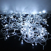  30M White Color 300-LED Christmas Fairy String Light 8 Sparking Modes (220V)