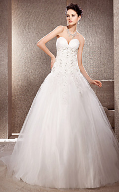 FRANCES - Abito da Sposa in Organza e Pizzo