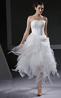 NASTASYA - Vestido de Noiva em Organza