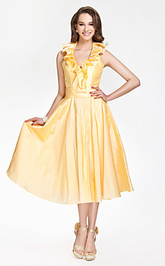 ORIANNA - Robe de Demoiselle d'Honneur Taffetas