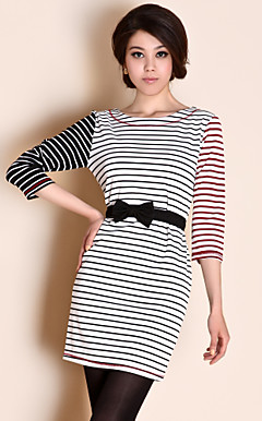 ts mista stripe slim fit dress
