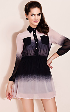 ts gradiant print jurk