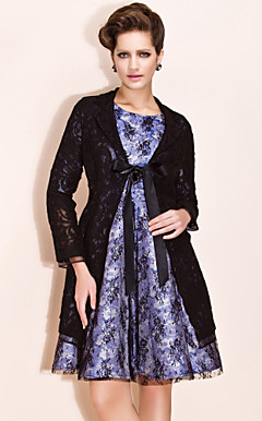 ts frente laço de fita cardigan rendas