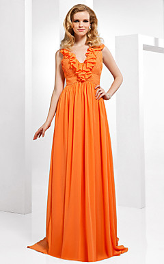 LOES - Robe de Soirée Mousseline