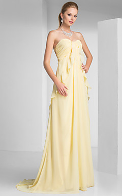 LIMONE - Abito da Sera in Chiffon e Raso