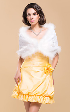 Gorgeous Polyester/Lace Sleeveless Wedding/Special Occasion Shawl