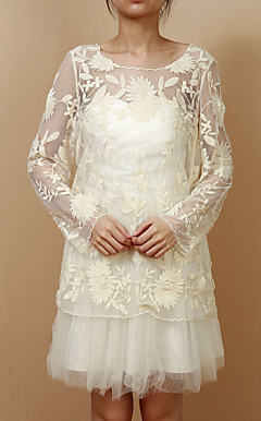 Lange mouwen tule Avond / Casual Wrap / Jacket