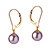  14k or lavande 7,5 - 8 mm aaaa dszz076 perle d'eau douce (à partir de 5 unités) Livraison gratui