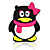  2GB Cute Lovely Cartoon Mp3 Player with QQ Case M3119 (SZM130)