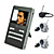  2.5" TFT 2.4GHZ Four Channel MP4 Baby Monitor Kit with 3x wireless Camera(SZQ380)