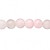  perle, quartz (teints), rose, 8mm rondes. vendus par 15 pouces volet (begb3485)