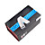  zt668 dual cartão do telefone touchscreen fm tampa branca (szr255)
