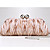  sac de soirée en satin plissé sac à main d'embrayage 6513 (zjx026)
