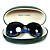  Plastic Rimmed, Non-spring Temples Fashionable Sunglasses (KRS009)