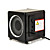  Digital Speaker With Cool Seven-Color Light For IPOD/MP3 Player/DVD Player Wood Black