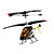  7 "rc 3 l radiografische afstandsbediening vlucht mini indoor helikopter klaar om te vliegen (yx01227)