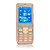  K89 Quad Band Dual Card Dual Standby TV Function Bar Phone Gold and Black(SZXHY128)