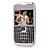  PRO E71 Style Dual Card Quad Band TV WIFI JAVA QWERTY Keypad Cell Phone Silver (Start From 3 Units)