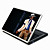  michael jackson serie di notebook portatile coprire adesivo di protezione della pelle con le pelli di polso (smq3416)