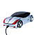  mini coche usb estilo ratón óptico con cable (plata)