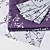  4-pc Queen Size Purple Love Printing Cotton Full Size Duvet Cover Set  (0580-9S707009S)