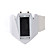  banda di silicone portato orologio da polso con display giorno della settimana della moda - bianco (1 * CR2025)