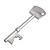  Key Shaped Stainless Steel Bottle Opener