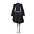  Lolita Style Cosplay Costume Inspired by Haruhi Suzumiya Series Yuki Nagato