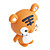 4gb tigre de style lecteur flash USB (orange)