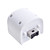  hais sans fil 2.4ghz contrôleur nunchuck avec récepteur Wiimote pour Wii (2 * aaa)
