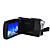  zonne-energie 12MP digitale video camera met 3.0 "LCD-scherm (dce1077)